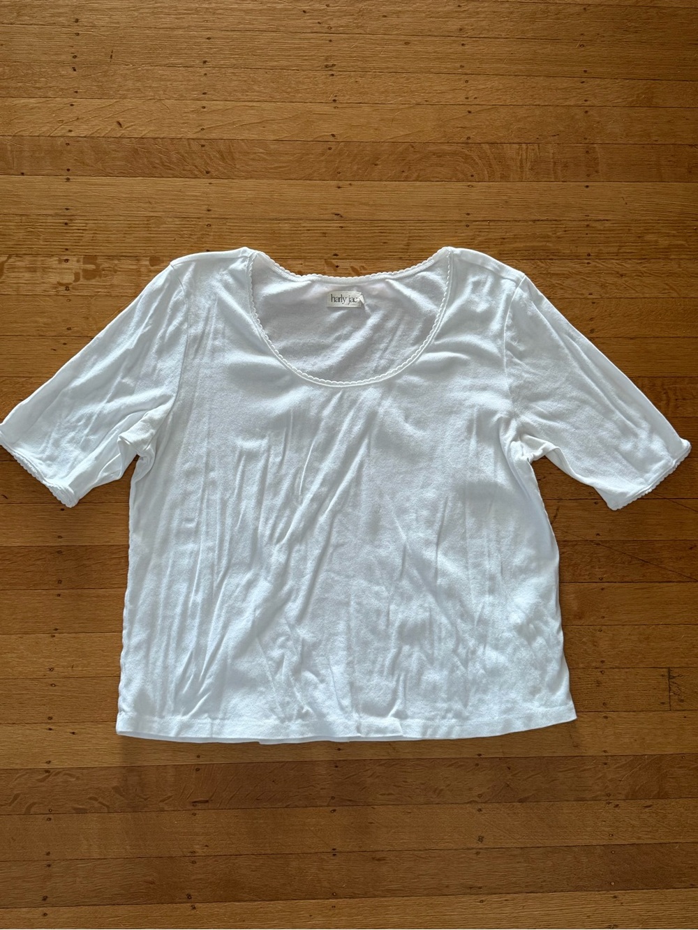 Harly Jae HJ Tee in pointelle size xxl